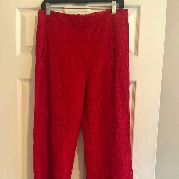 J Crew Lace Psnts NWOT - Picture 1 of 5